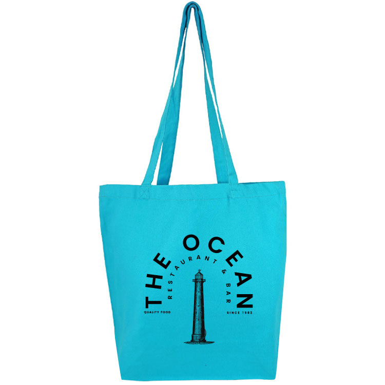 Best Selling Colored Cotton Tote 12