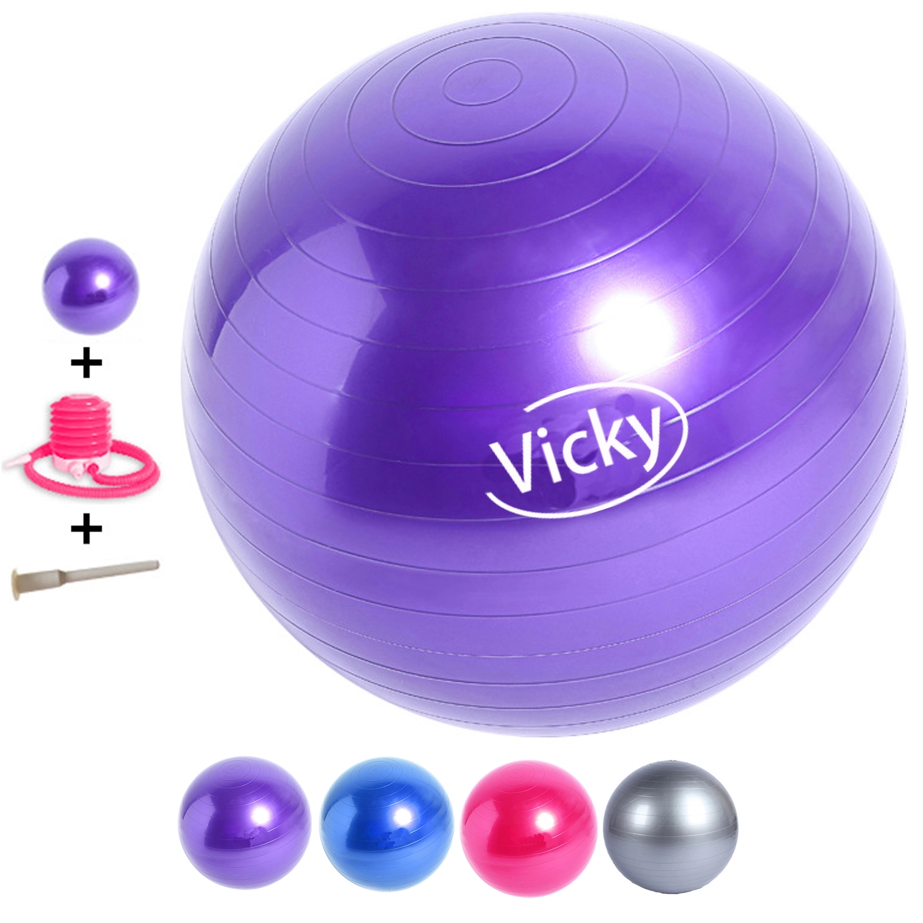 75cm Thick Exercise Ball 2