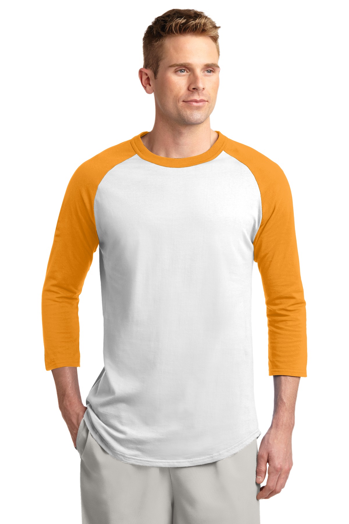 Sport-Tek Colorblock Raglan Jersey. T200 24