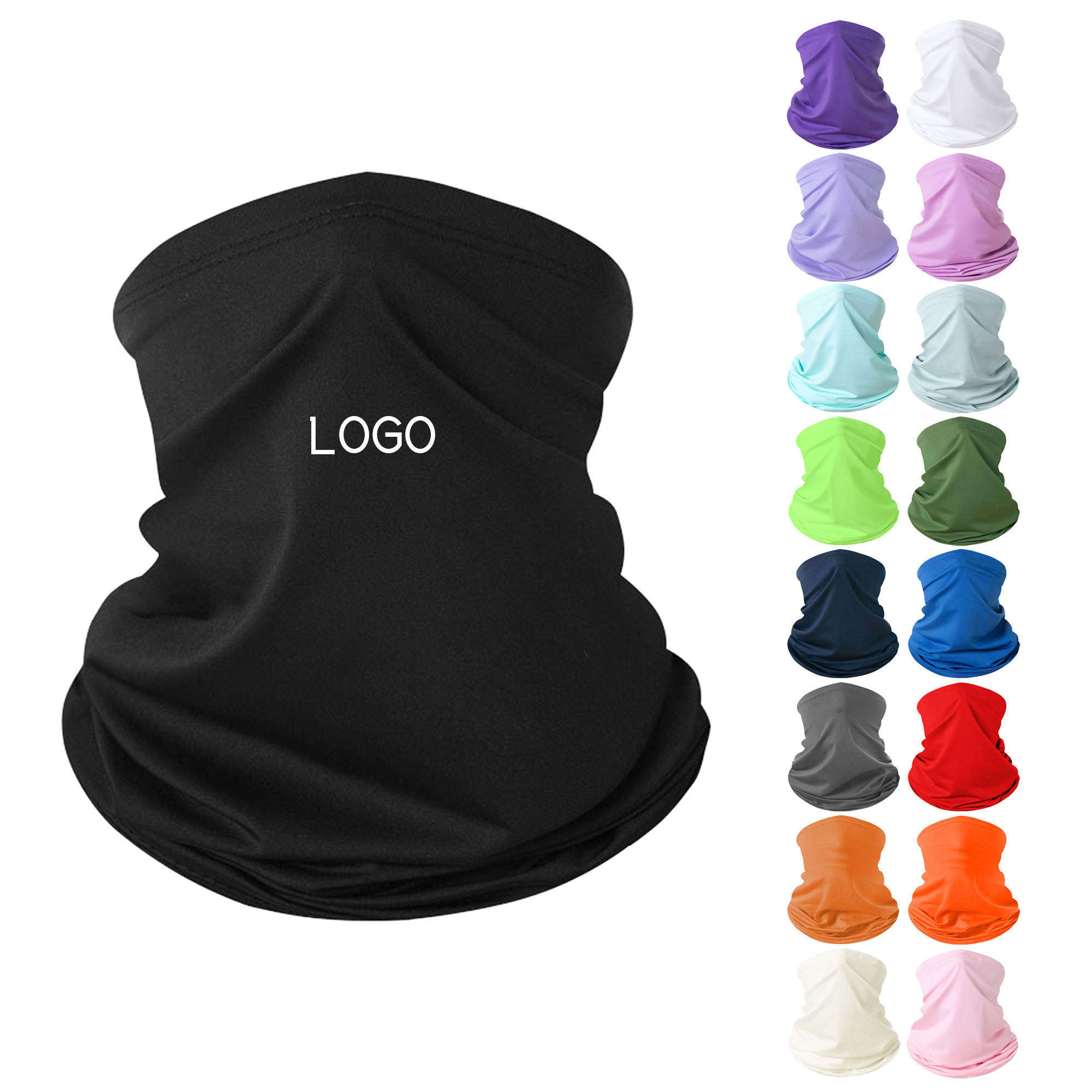 UV Protection Neck Gaiter Face Scarf 2