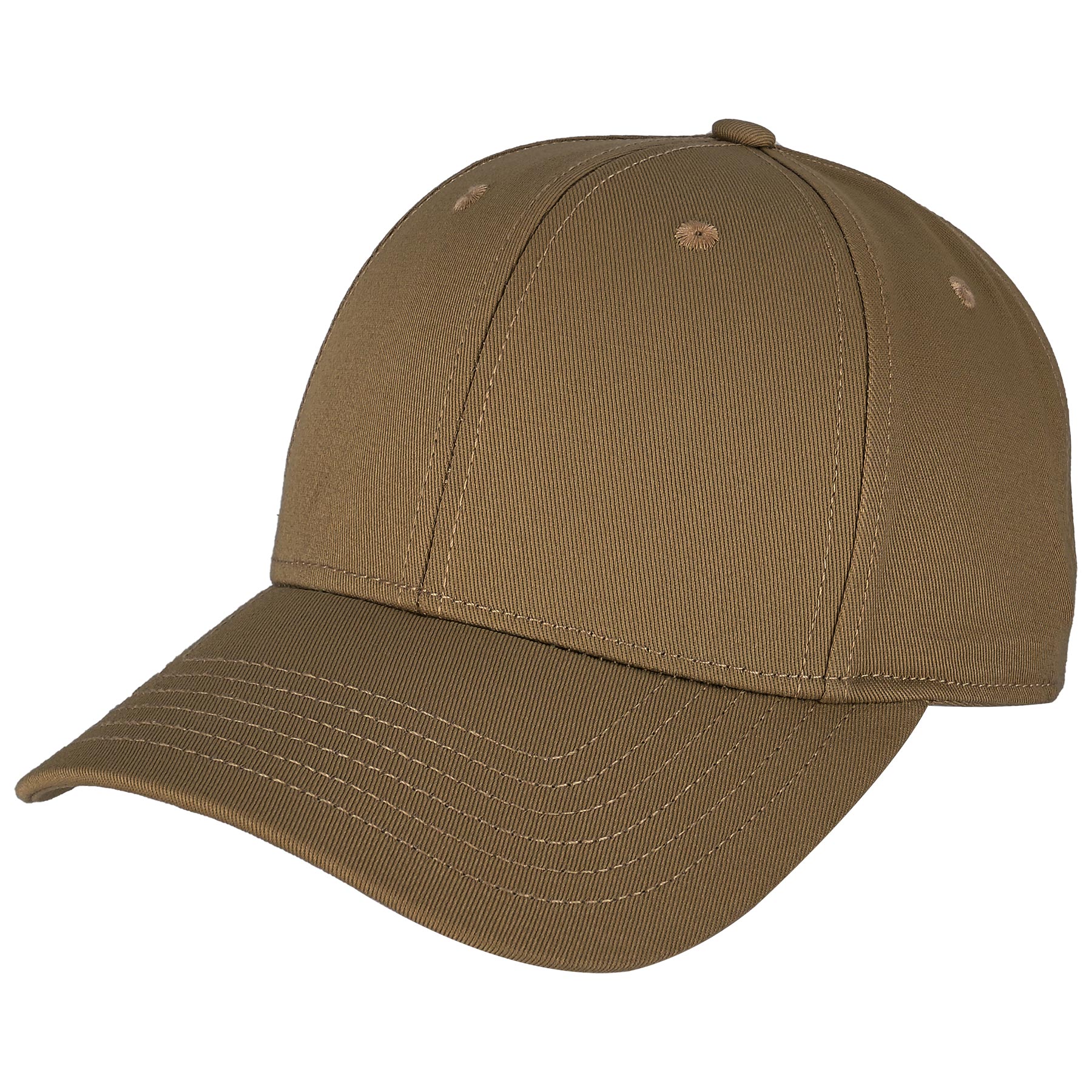 Classic 6-panel Curved Brim Baseball Cap With Plastic Snapback Clousure (MOQ: 1pc) 15