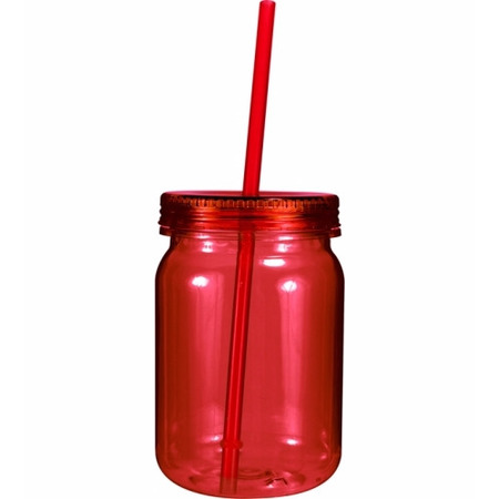 24 oz. Plastic Mason Jar 5