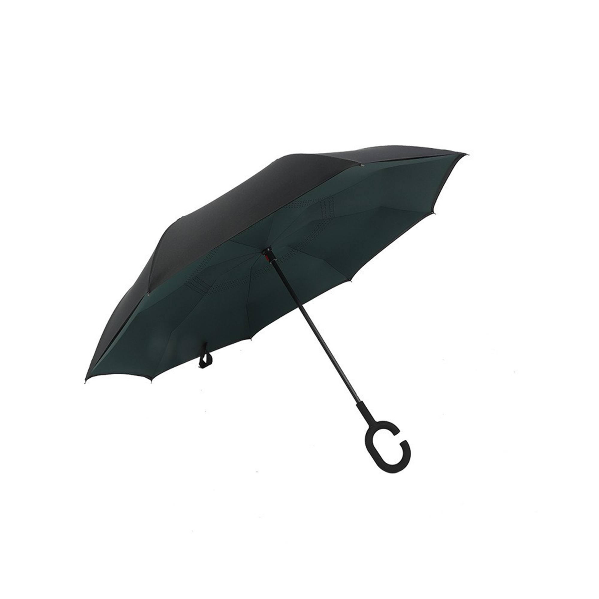 Double Layer Reverse Folding Weather Umbrella 13