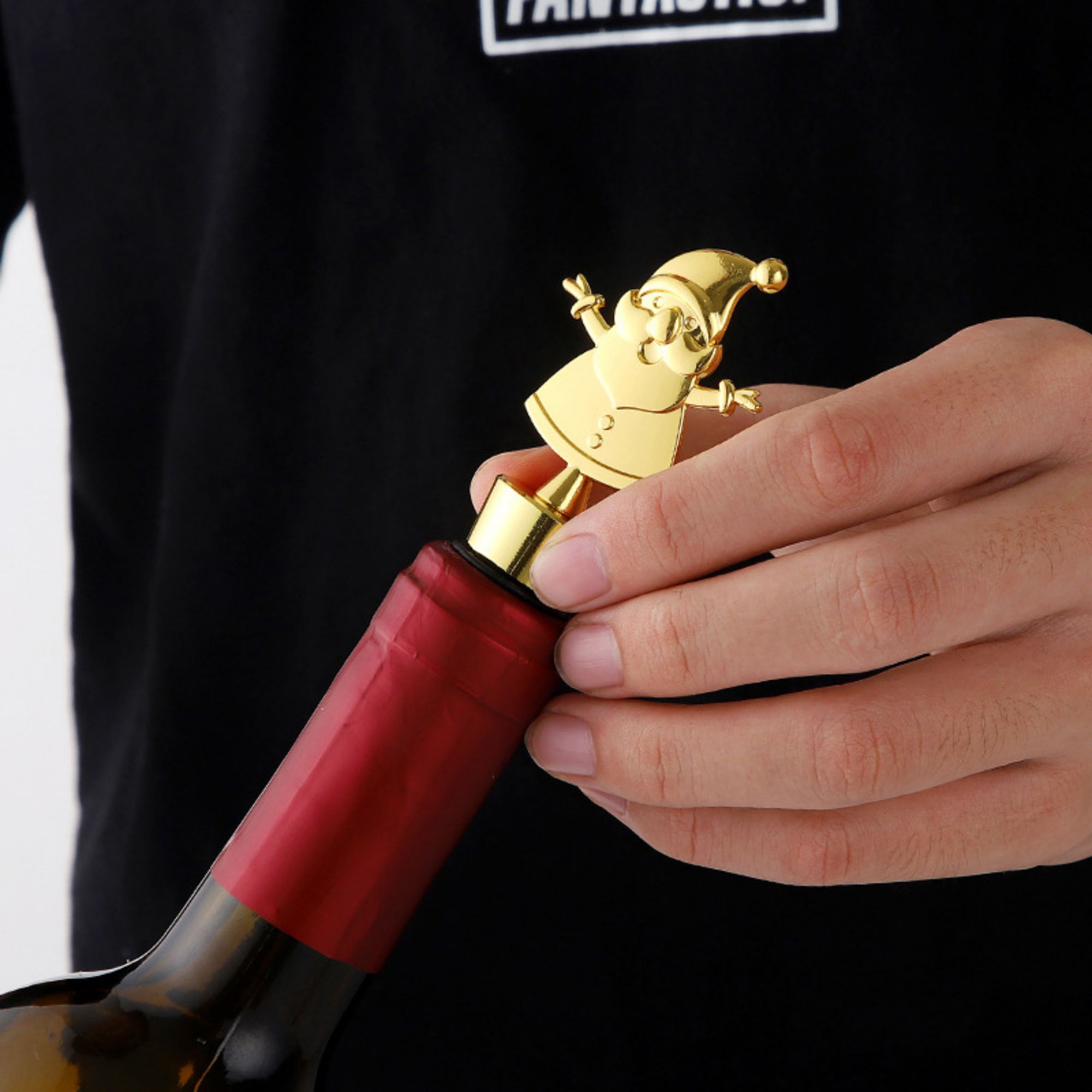 Christmas Wine Bottle Stopper 2