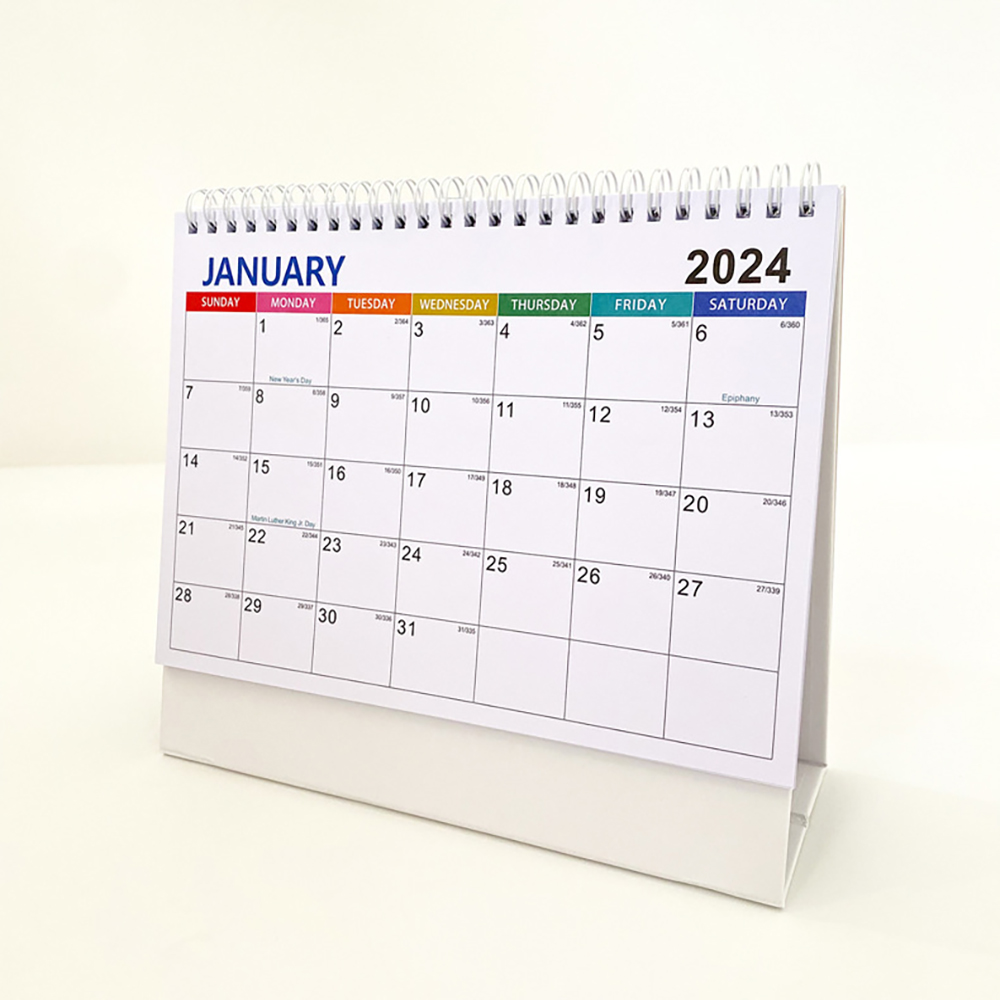 Desk calendar planner desktop ornaments 5