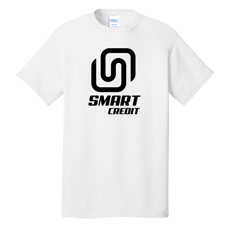 100% White Cotton T-Shirt 2