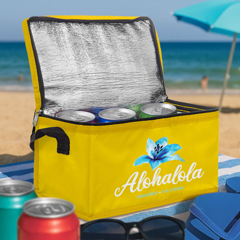 Custom Six Pack Lunch Cooler Bags 24