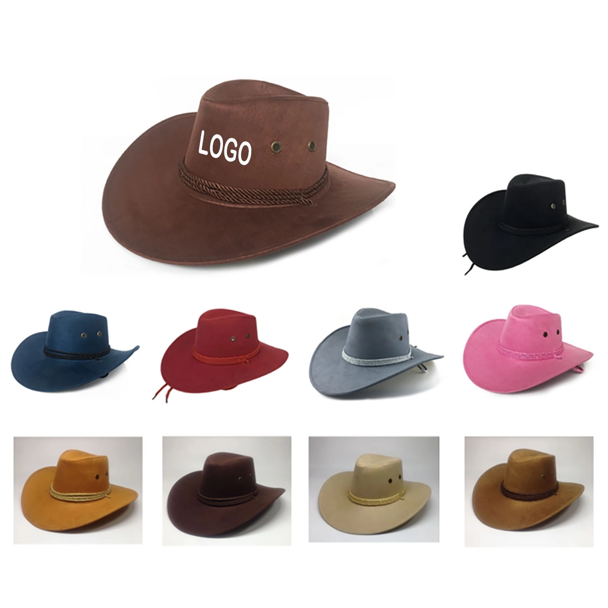 Western Style Classic Cowboy Hat 2