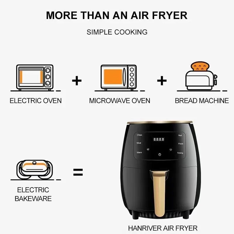 4.5L Intelligent Air Fryer 8