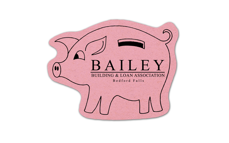 Piggy Bank Compressed Sponge 4PG 10