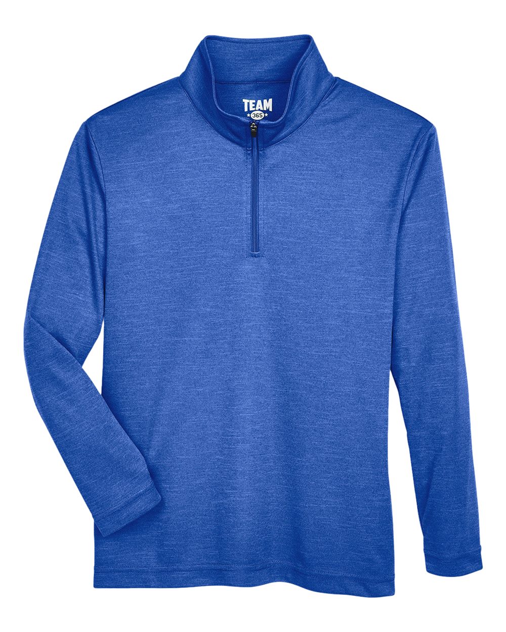 Youth Zone Sonic Heather Performance Quarter-Zip Pullover - TT31HY 49