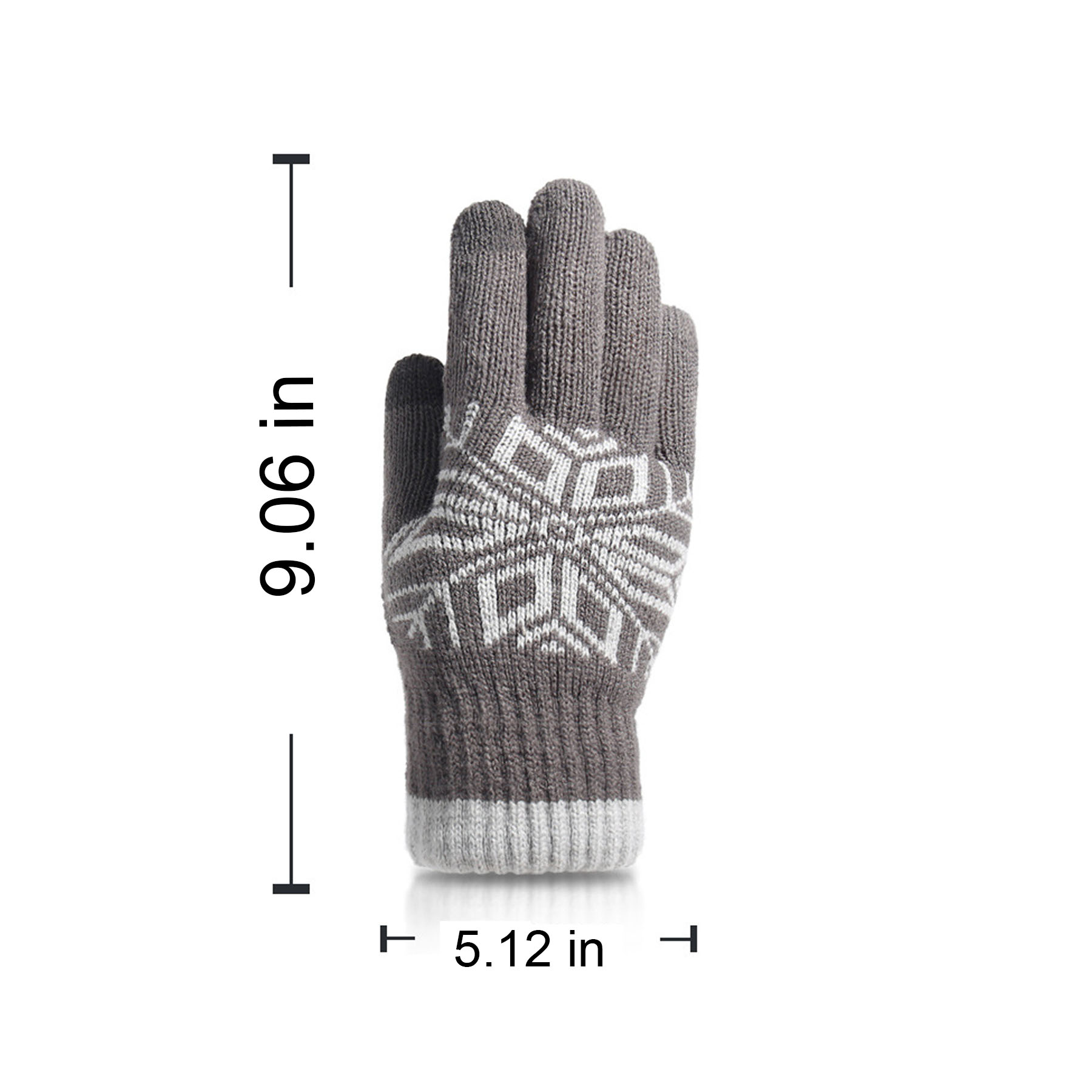 Christmas Double-Layer Touchscreen Gloves 5