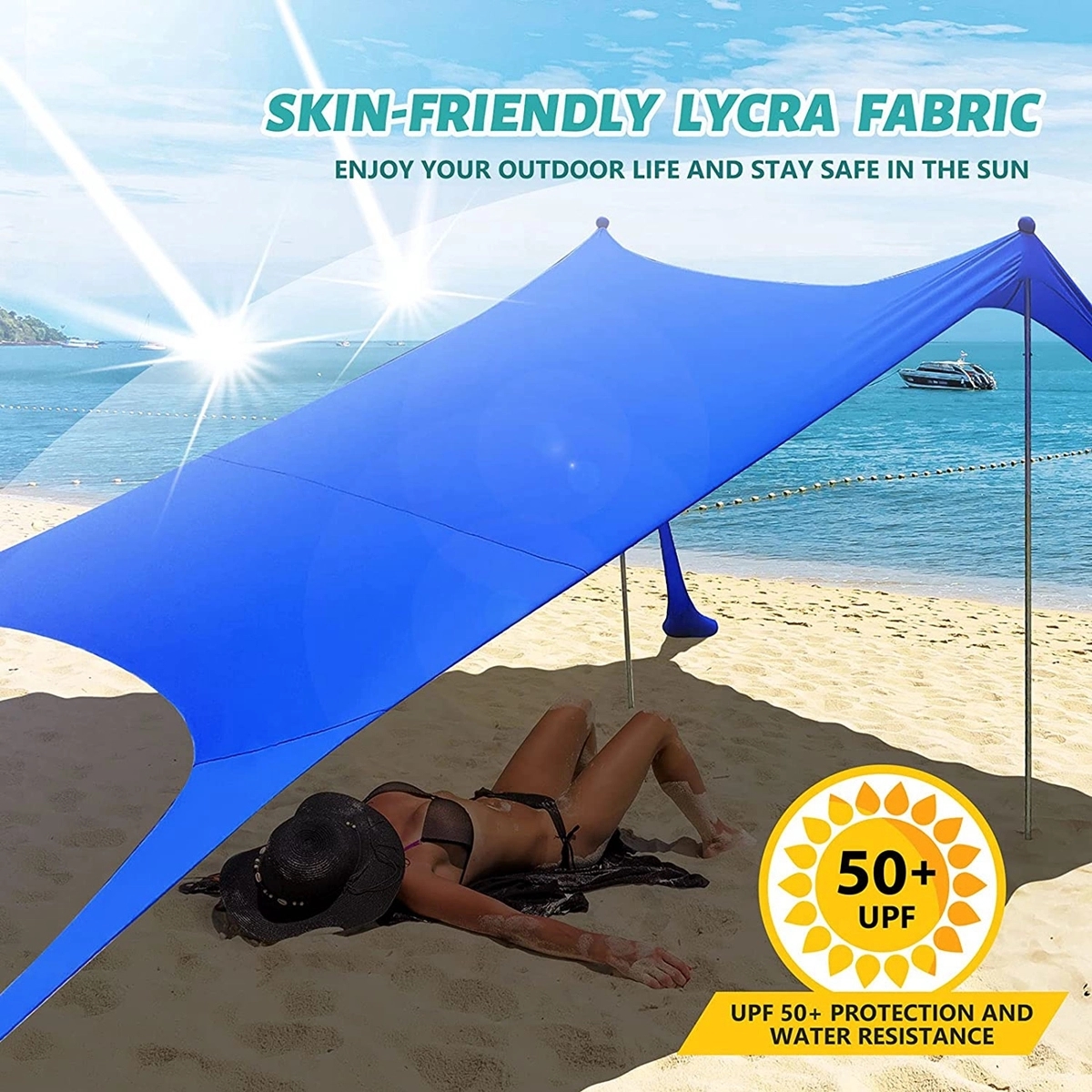 Portable Pop Up Beach Tent 1