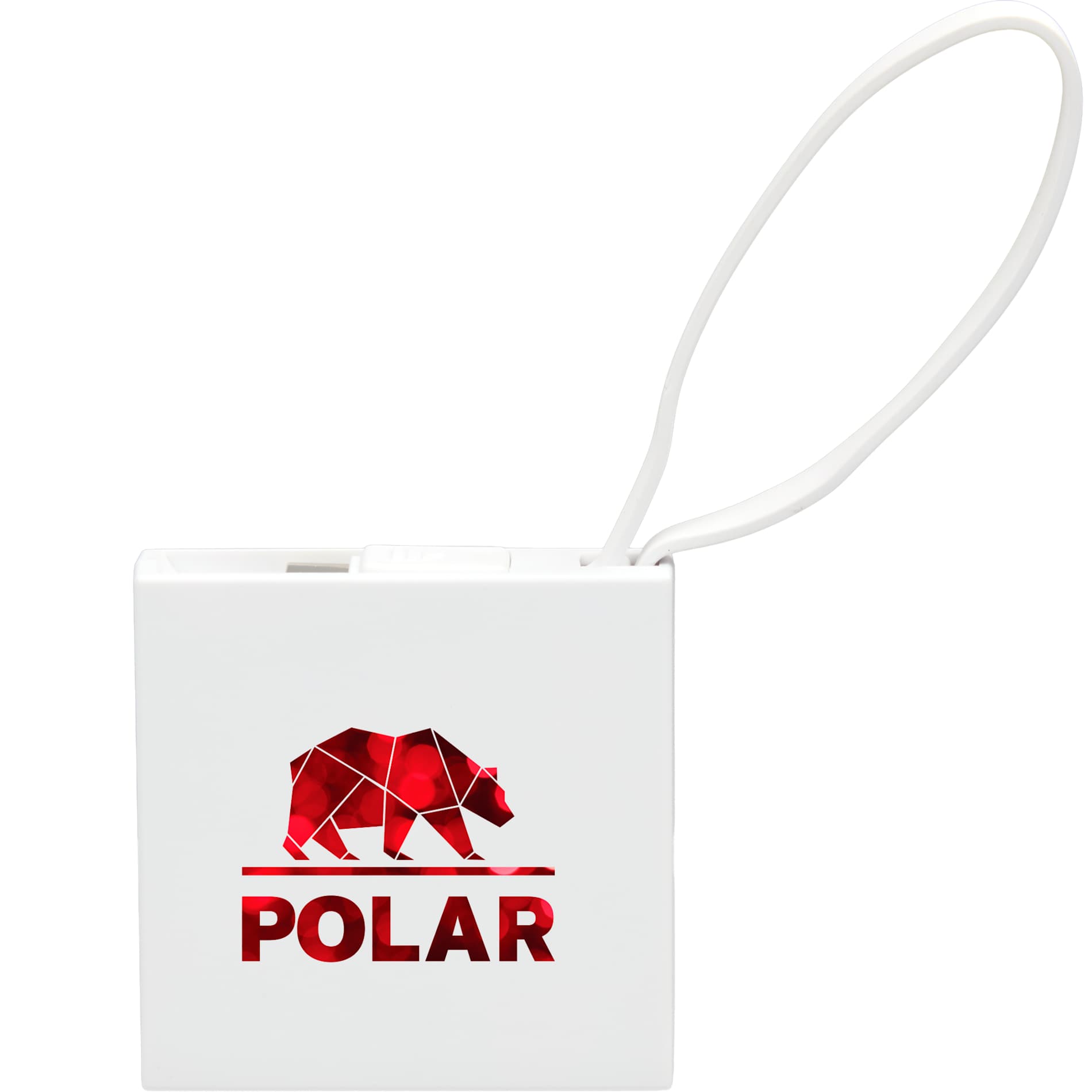 Recycled ABS 2000 mAh Power Bank with Type-C Cable 92