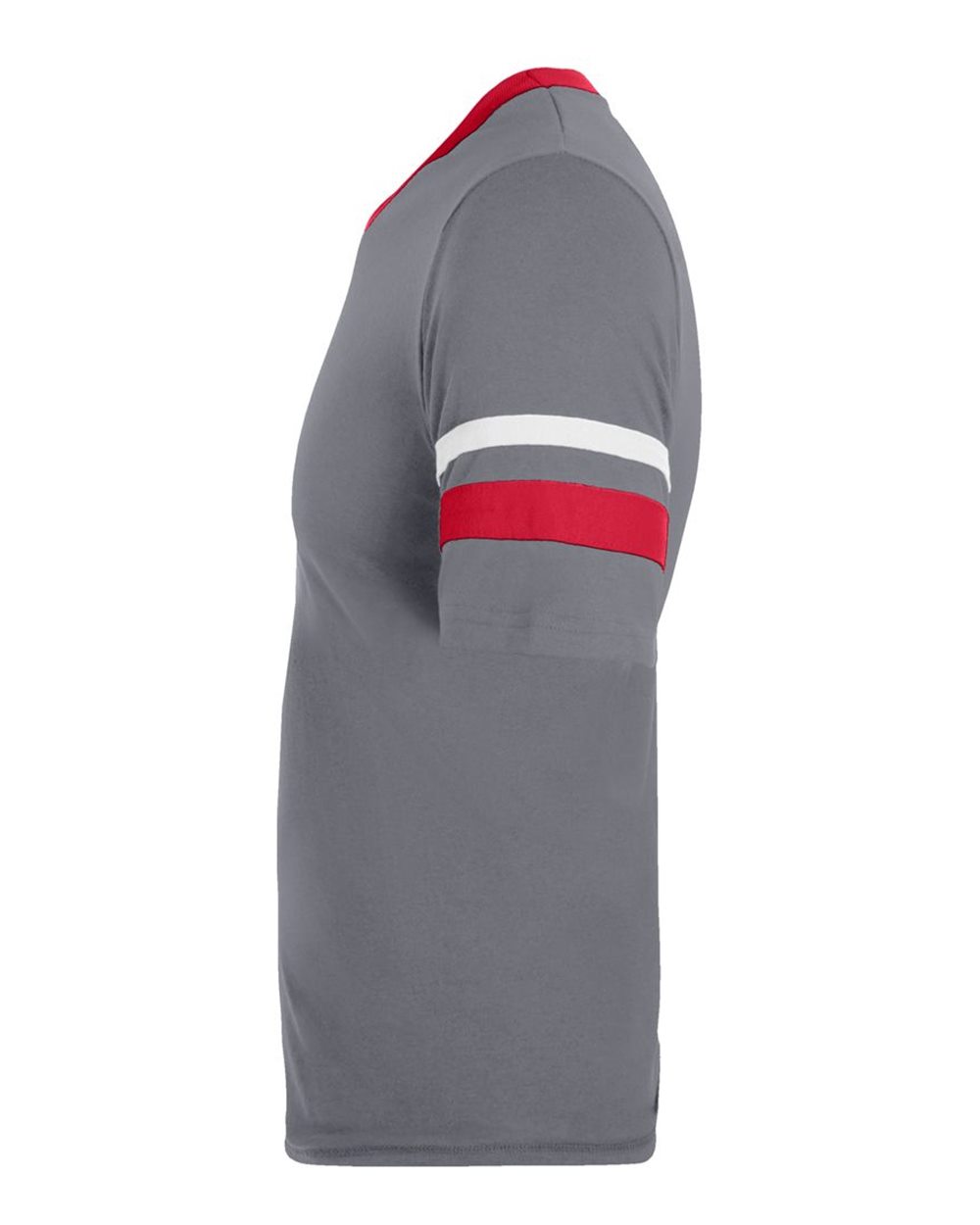 Youth V-Neck Jersey with Striped Sleeves - 361 51