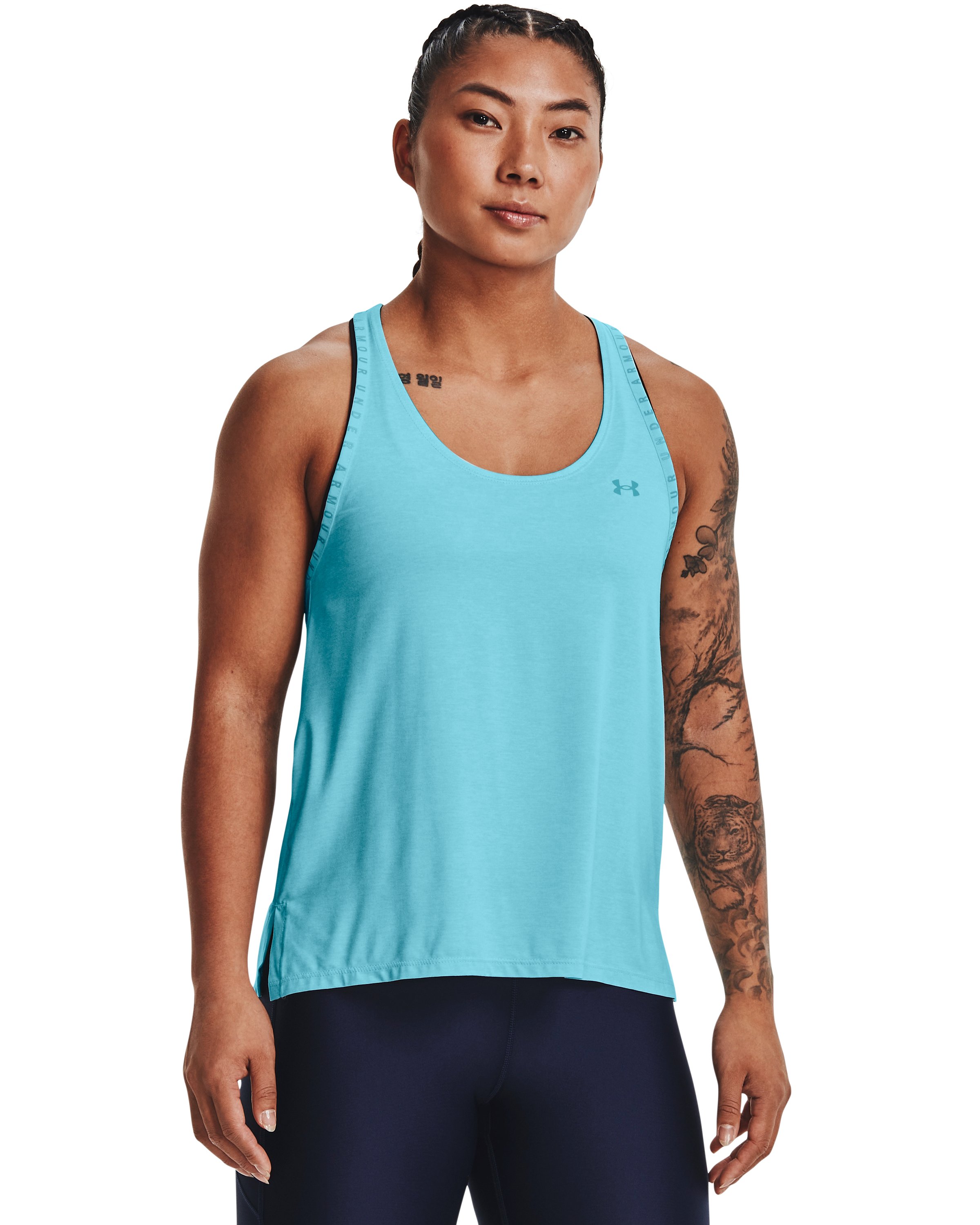 UA Knockout Mesh Back Women's Tank 12