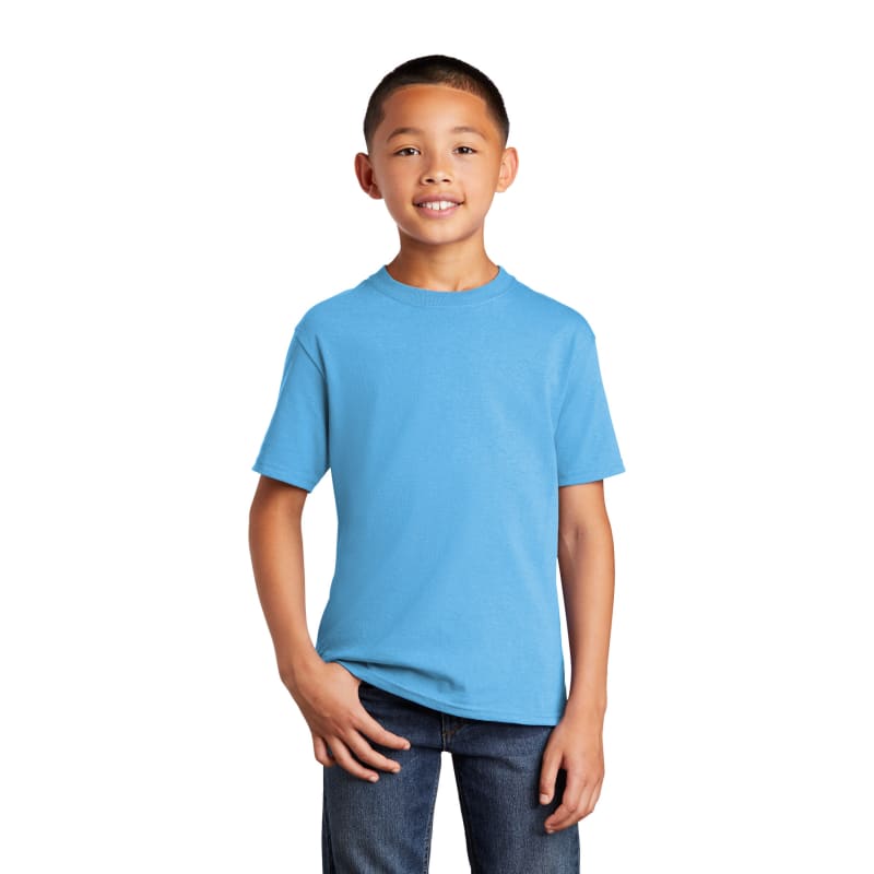 Port & Company Youth Core Cotton DTG Tee 4