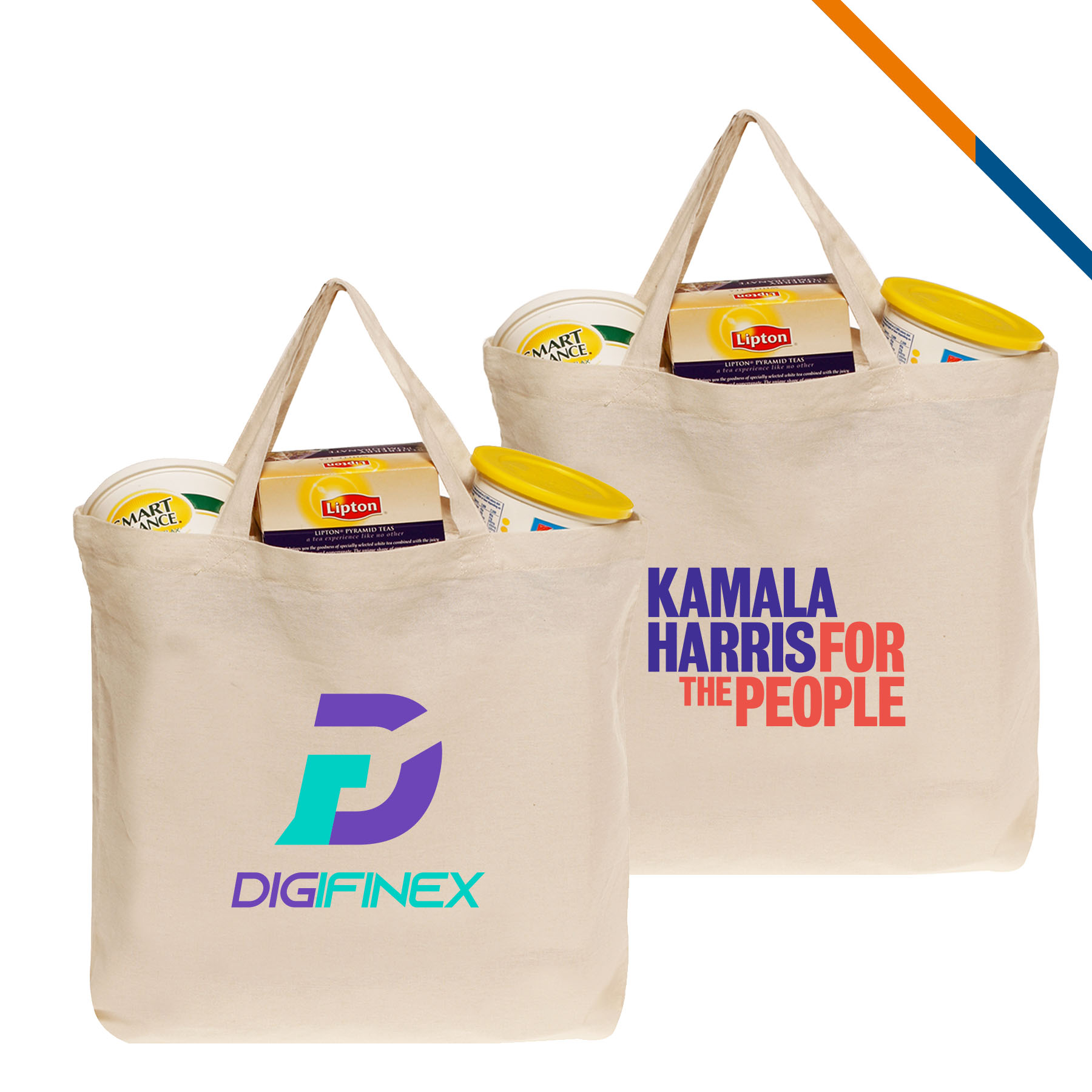 Deett Cotton Bags, custom tote bag with logo imprint 2