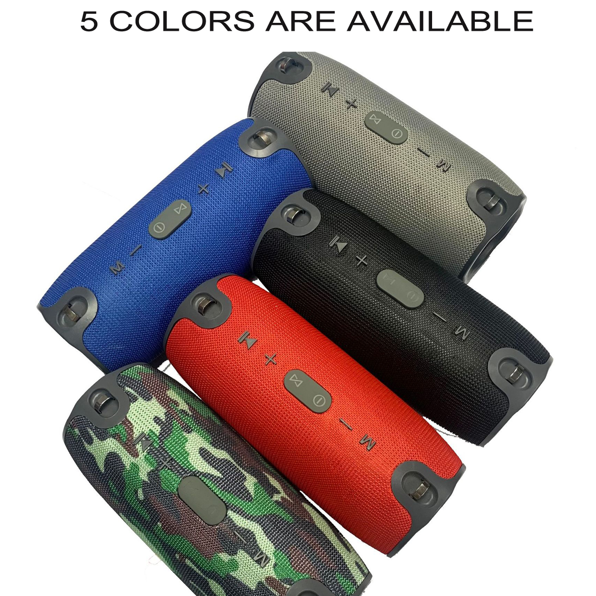 Portable Wireless Speaker with Built-in 2000mAh Power Bank 2