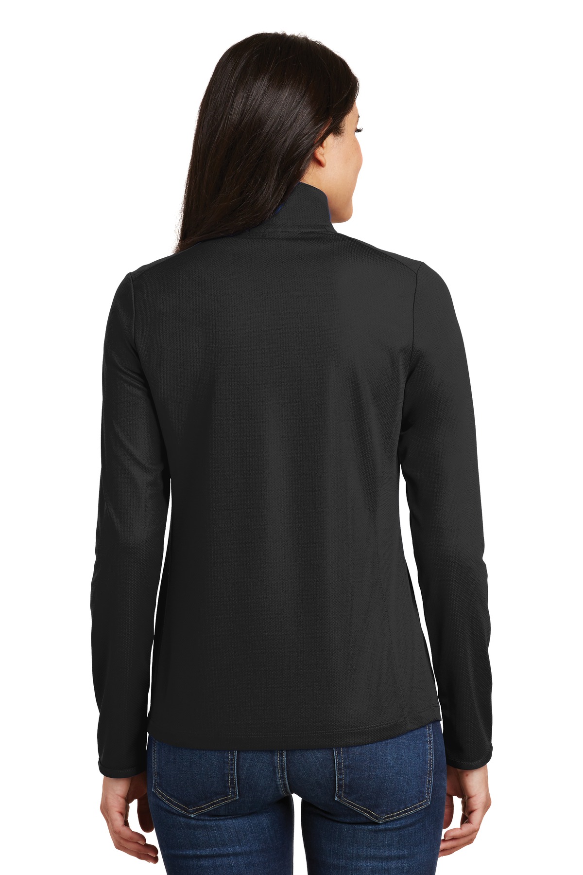Port Authority® Women's Pinpoint Mesh 1/2-Zip 19