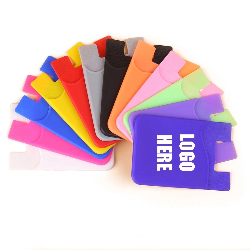 Custom Silicone Phone Card Holders 5