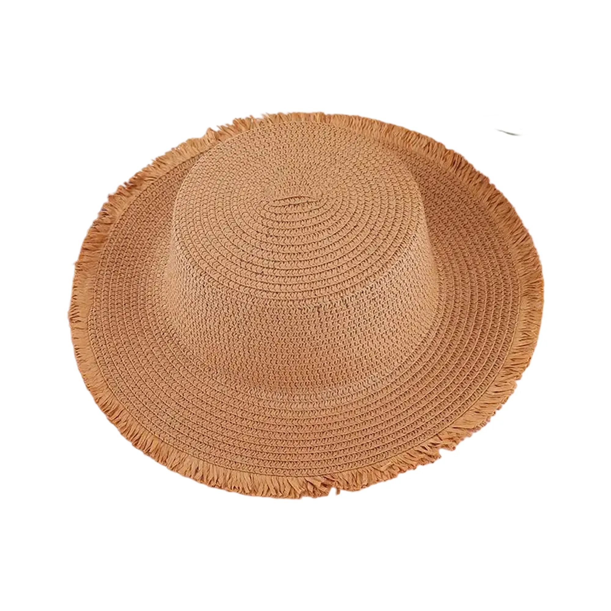 UPF50+ Wide Brim Lifeguard Straw Hat 5
