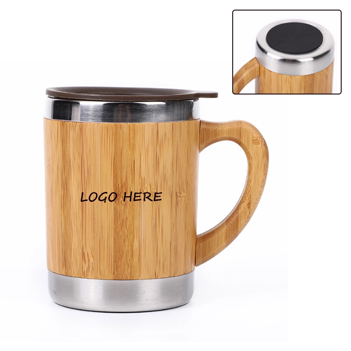 10 Oz. Maddox Bamboo Mug 1