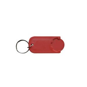 Rectangle Shopping Cart Token Keychain For Trolley Use 11