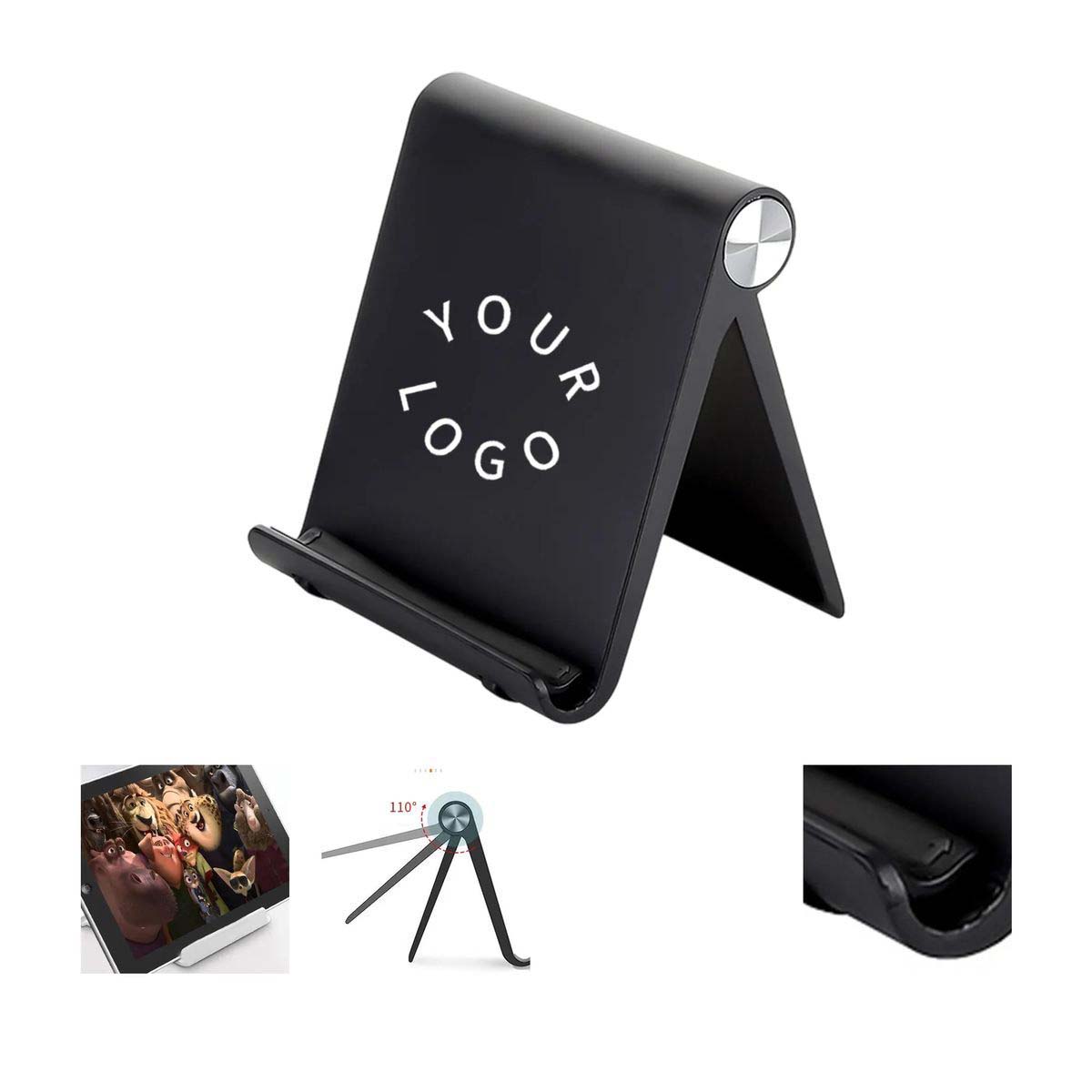 Compact ABS Phone Stand with Non Slip Base 2
