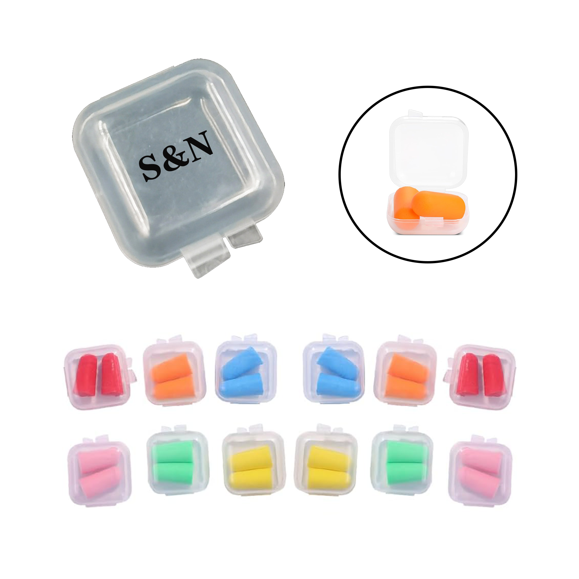 Sleep Soundproofing Foam Earplugs 2