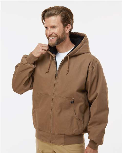 Men's Tall Cheyenne Boulder Cloth™ Hooded Jacket with Tricot Quilt Lining - 5020T 15