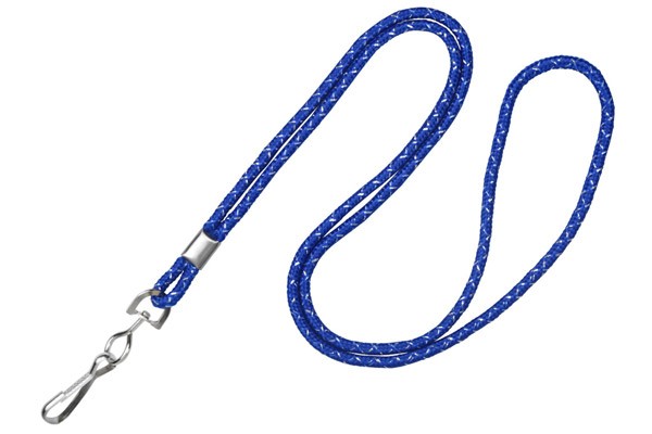 1/8" Blank Metallic Rope Lanyard 3