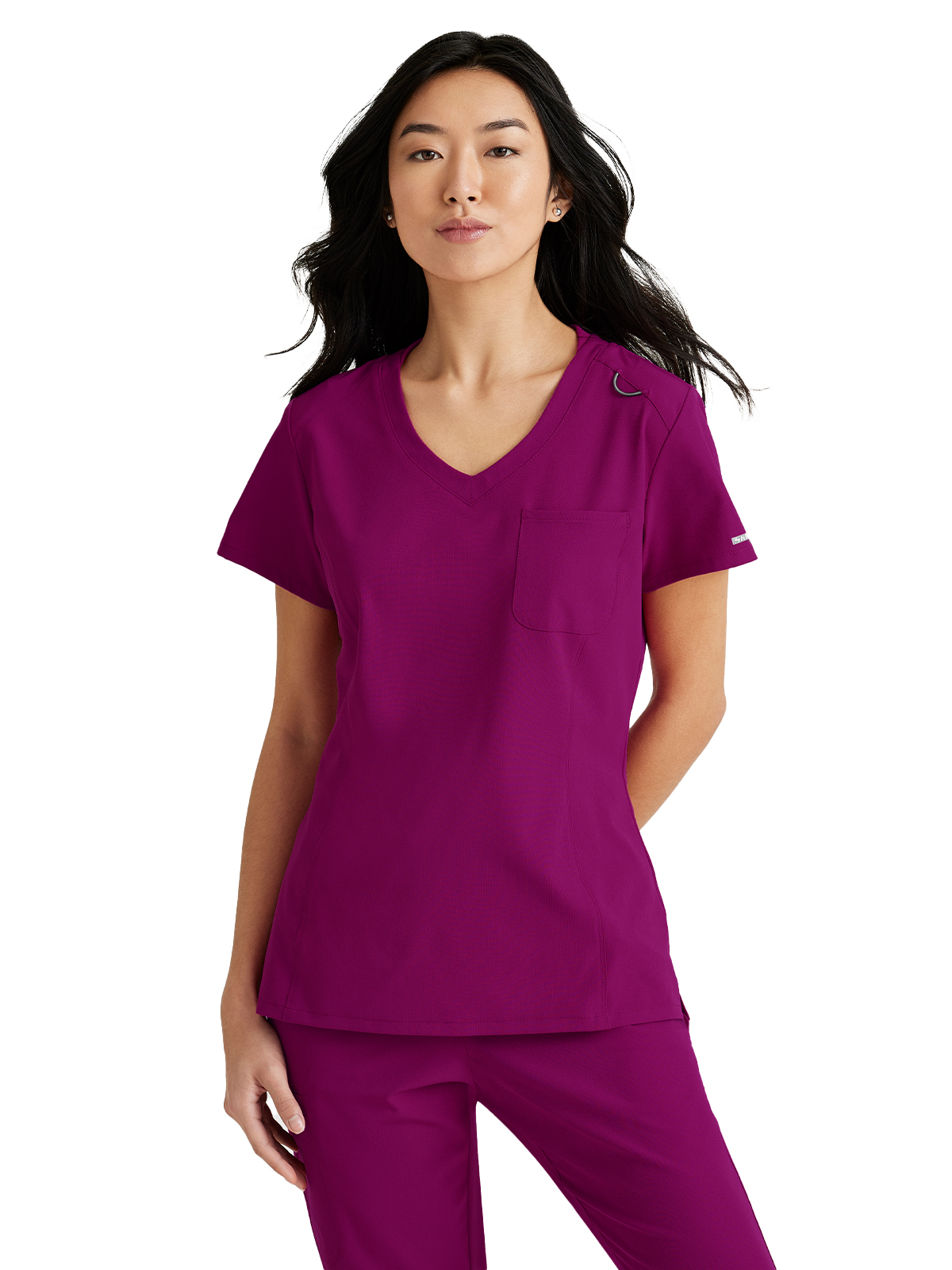 Skechers - Women's One-Pocket V-Neck Dignity Tuck-In Scrub Top 39