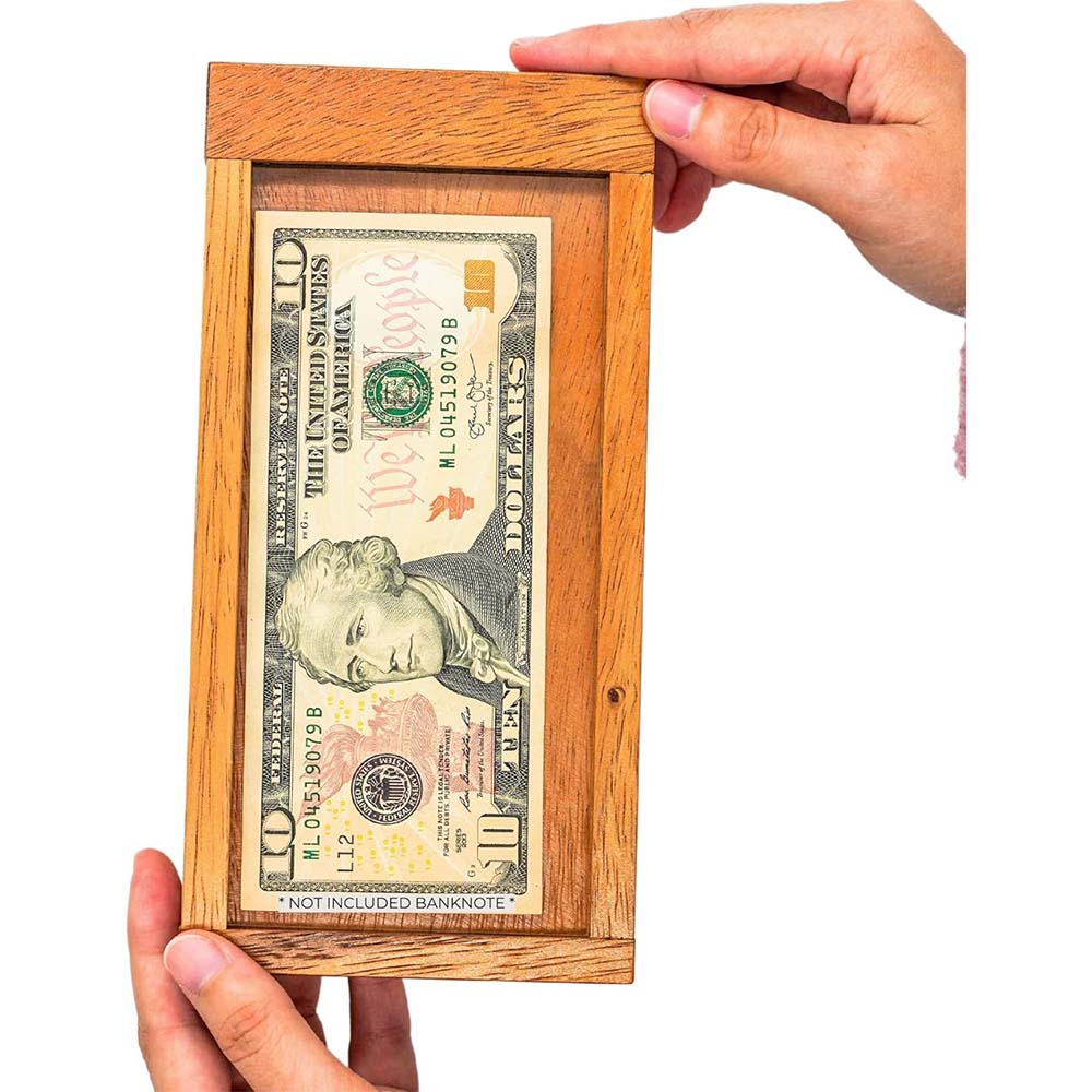 Wooden ATM Money Puzzle Box 2