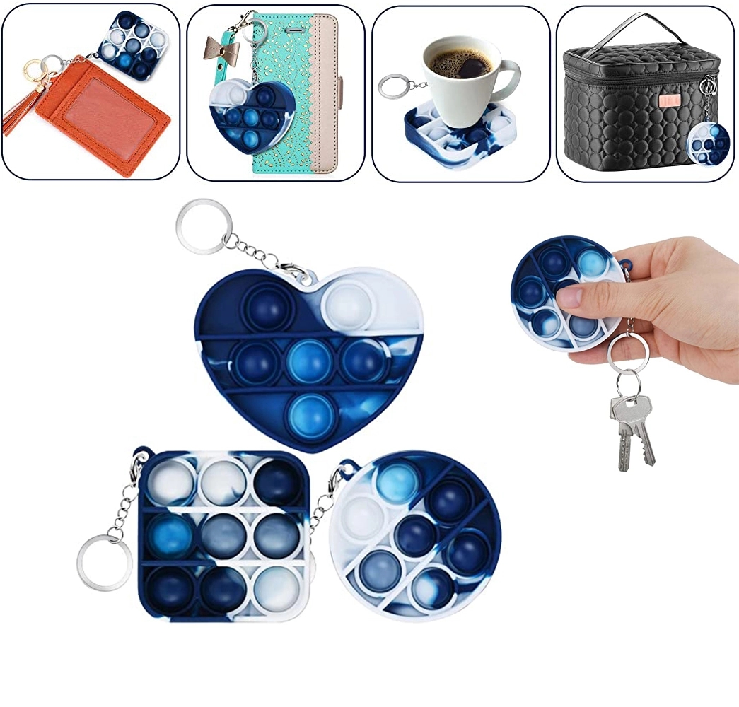 Push Bubble Pops Fidget Sensory Antistress Kids Toy 4