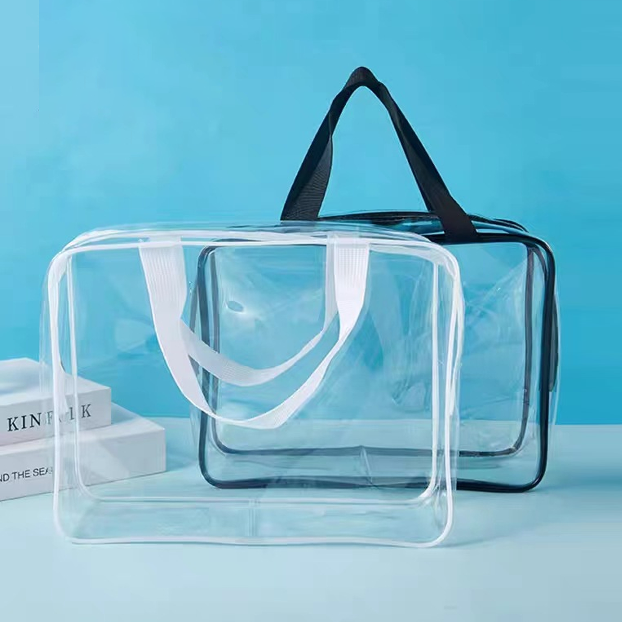 Customizable Clear Toiletry Bag Makeup Bag 2