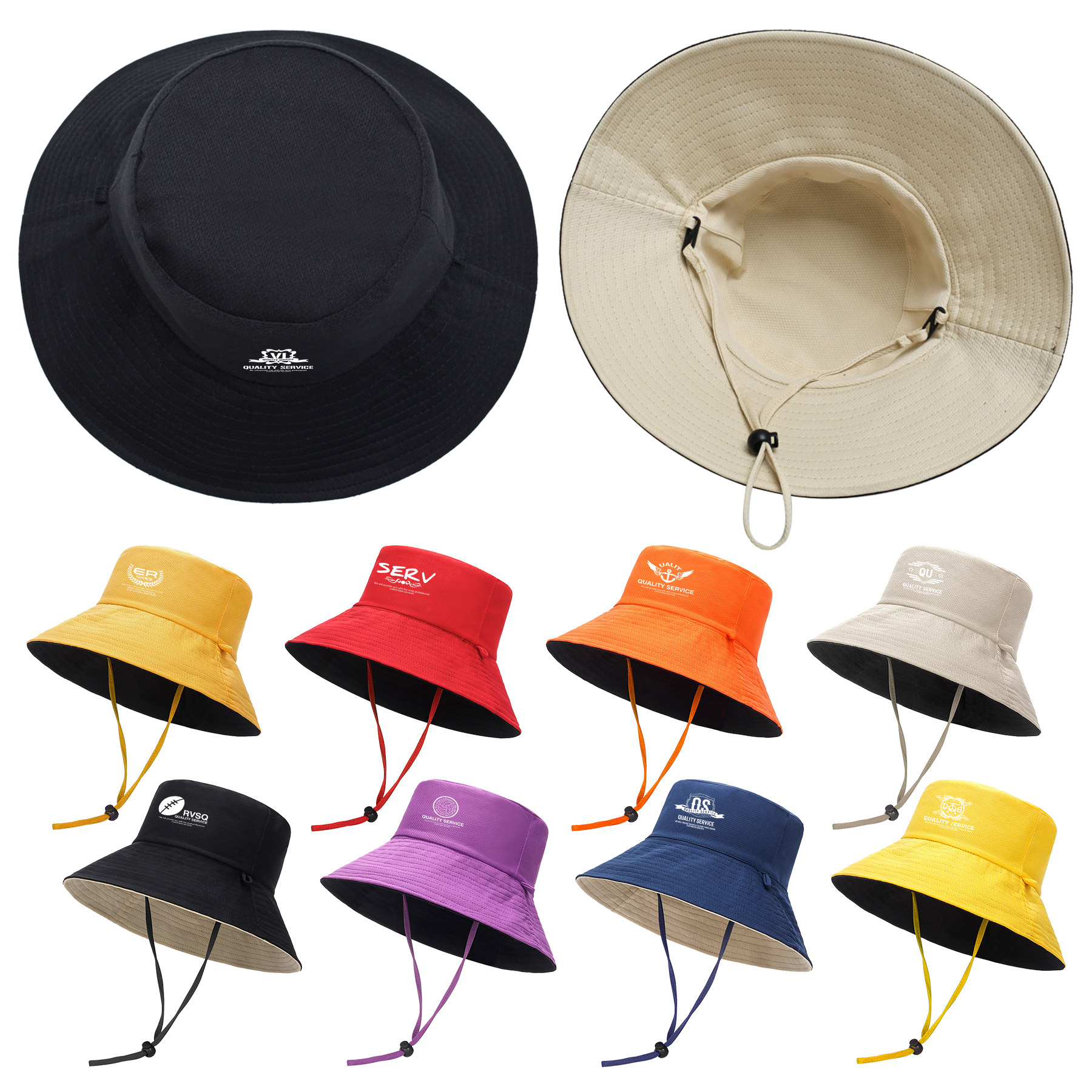Adumbral Drawsting Bucket Hat 3