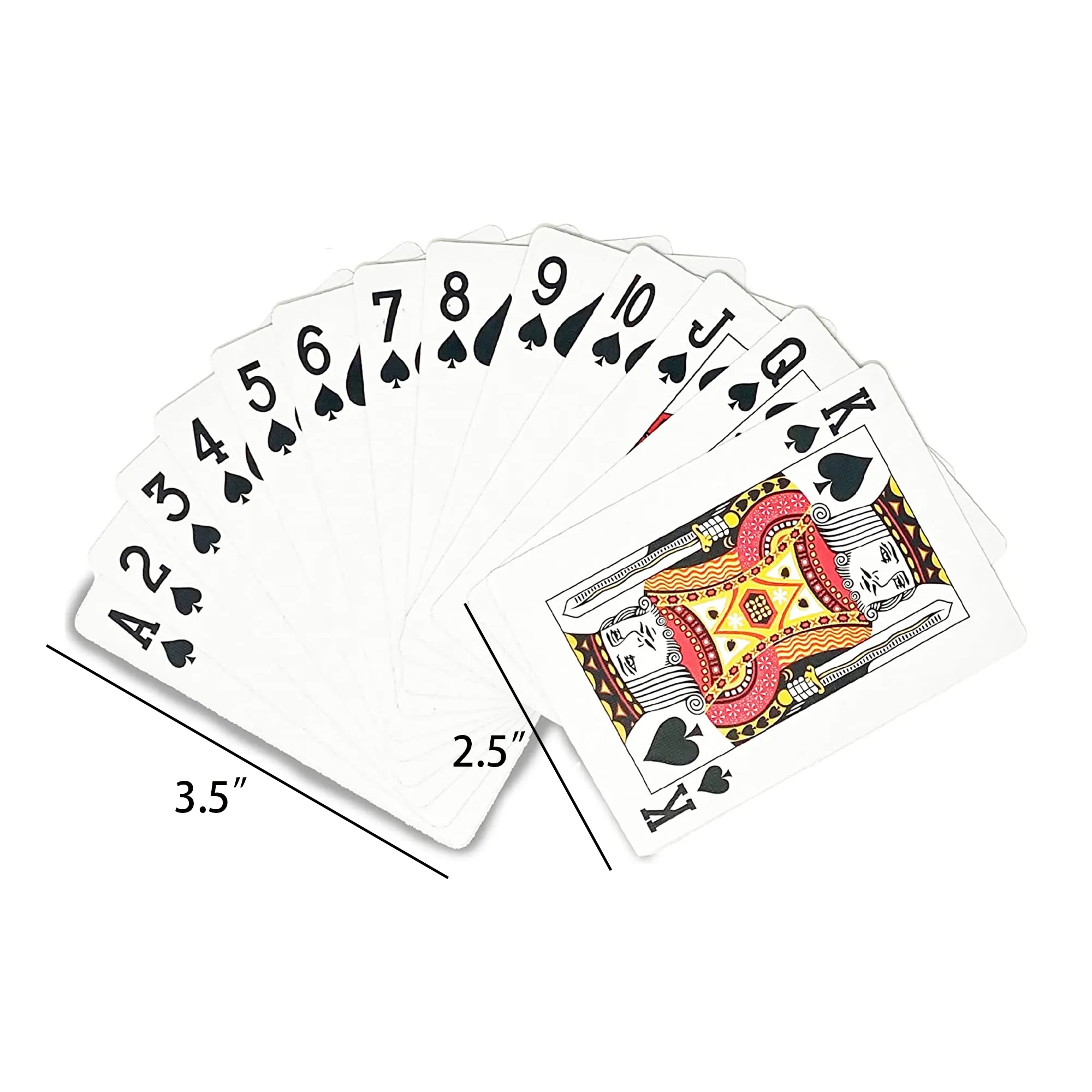 MOQ100 Customizable Full-Color Playing 2
