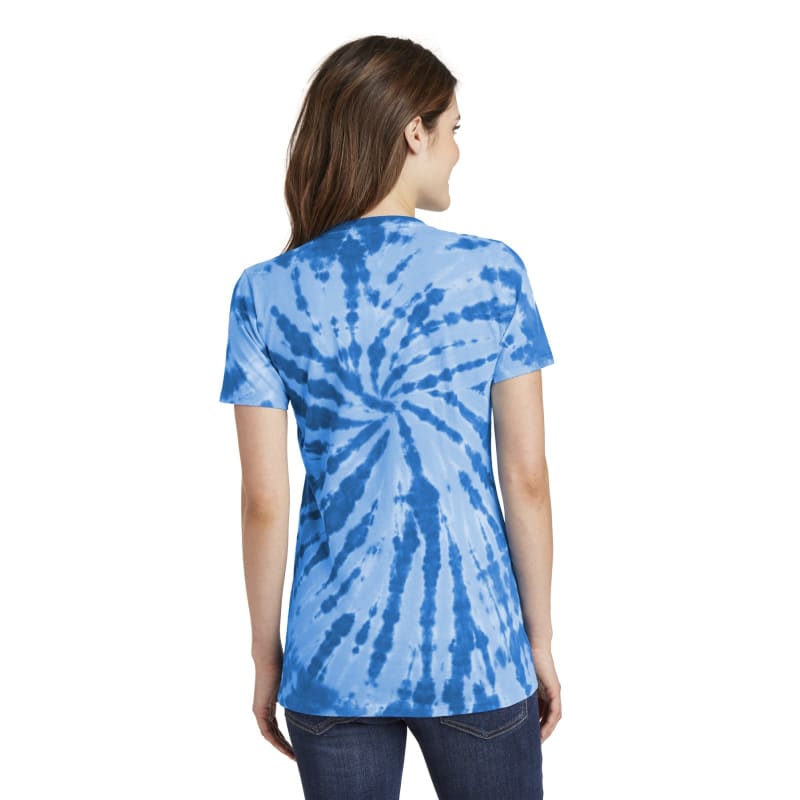 Port & Company Women's Tie-Dye V-Neck Tee. 71