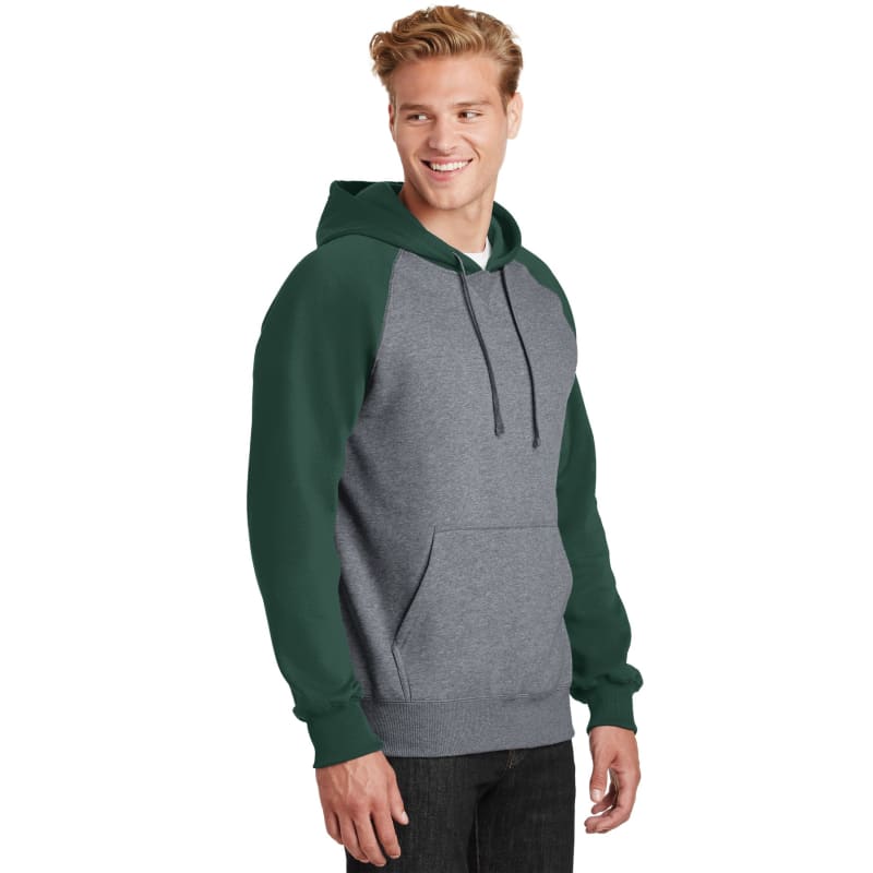 Sport-Tek Raglan Colorblock Pullover Hooded Sweatshirt., custom hoodie or sweatshirt with logo imprint 13