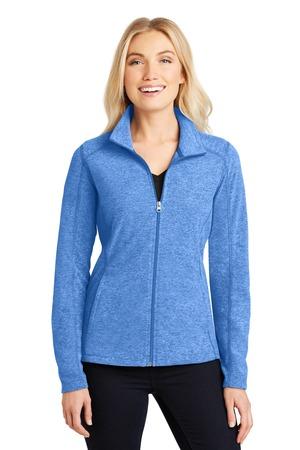 Women's Heather Microfleece Full-Zip Jacket
