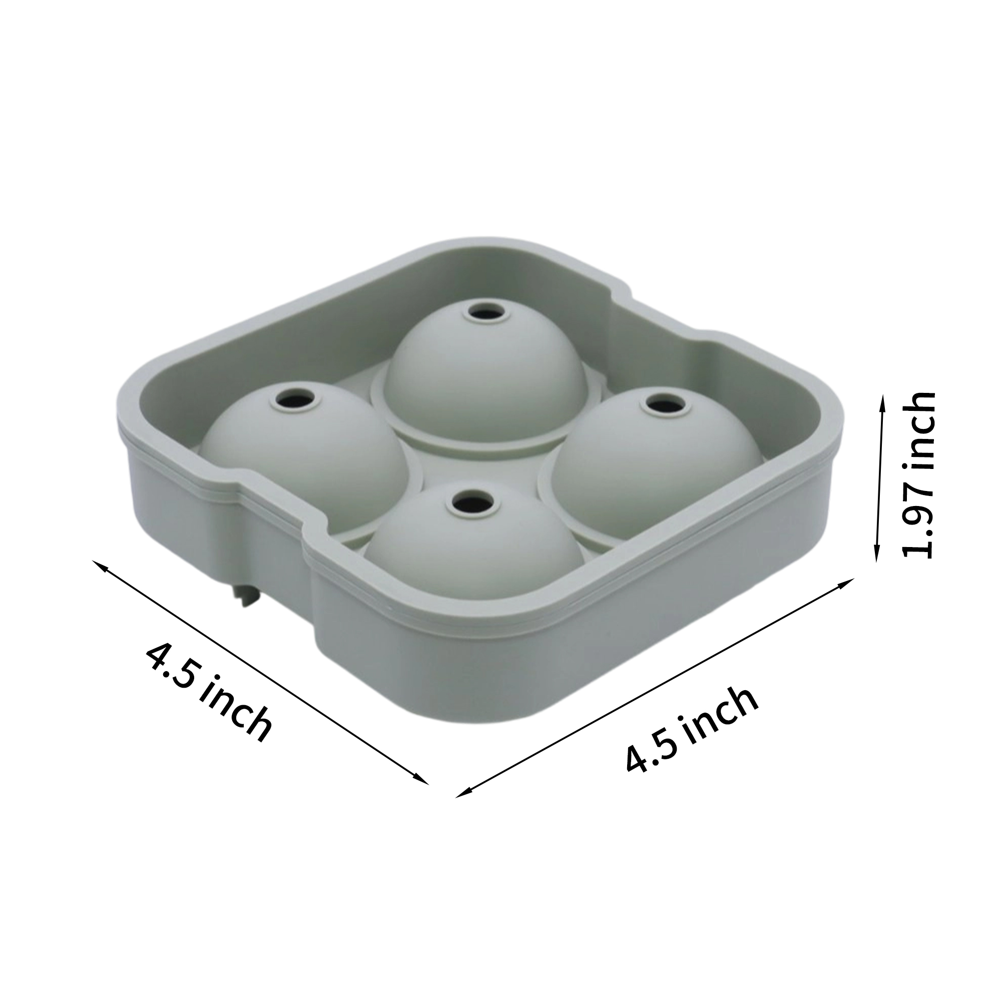 Food Grade Silicone Ice Ball Mold Flexible Design 4