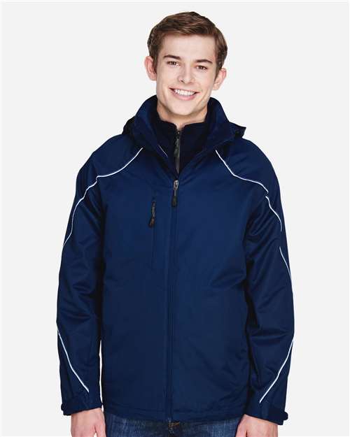 Men's Angle 3-In-1 Jacket with Bonded Fleece Liner - 88196 9