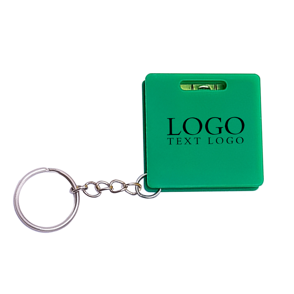 Square Level Tape Measure Key Tag 8