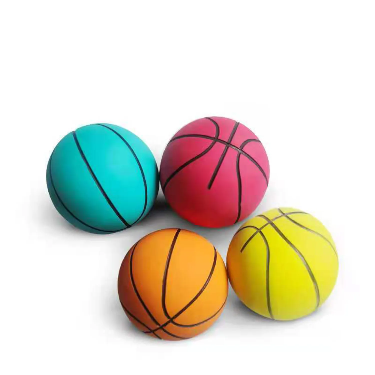 2.4" Mini Rubber Hollow Elastic Ball 2