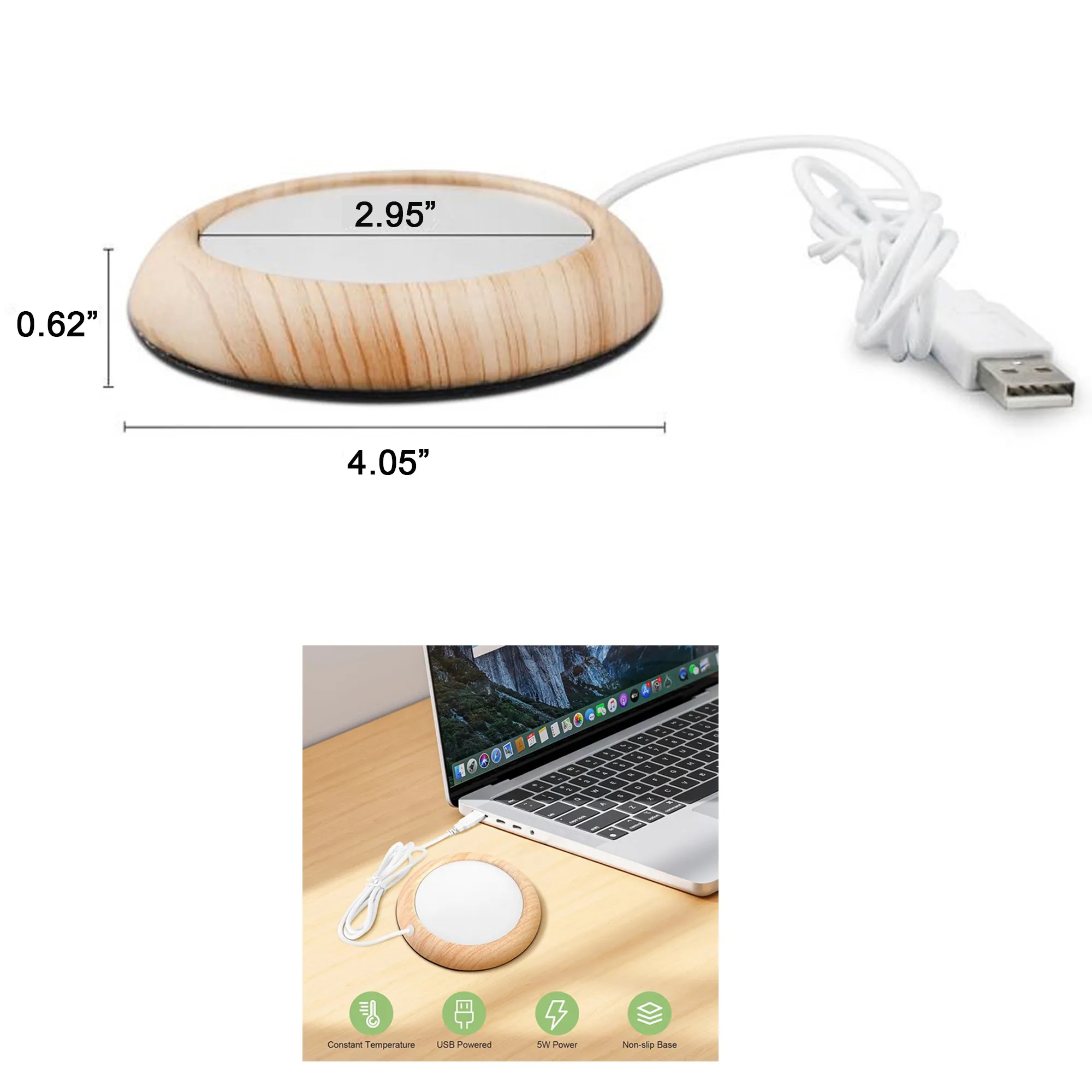 USB Cup Warmer Coaster 3