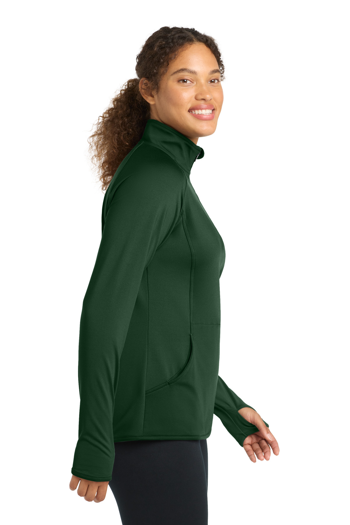 Sport-Tek® Ladies' Sport-Wick® Stretch Full-Zip Jacket 66