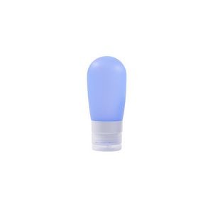 80ml Silicone Round Tube Travel Bottle With Flip Up Lid 11