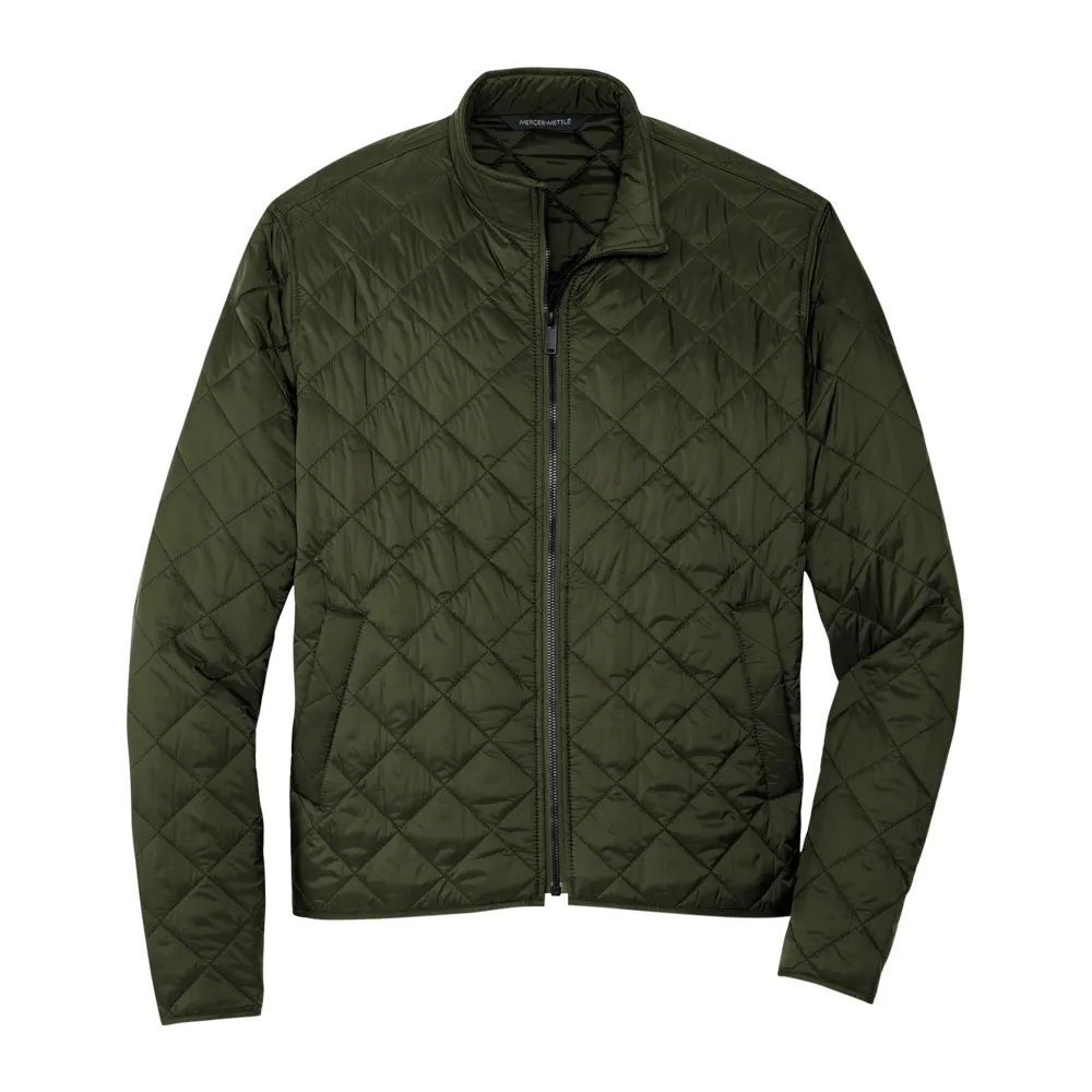 Men's Quilted Bomber Jacket 4