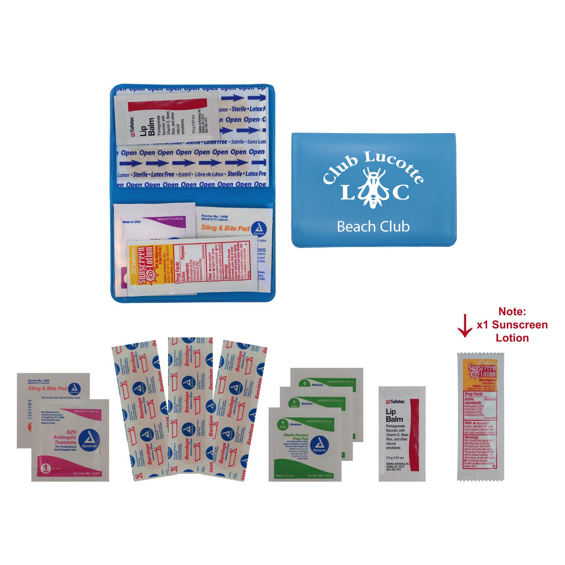 Sun Care Case in Standard Vinyl Colors 3